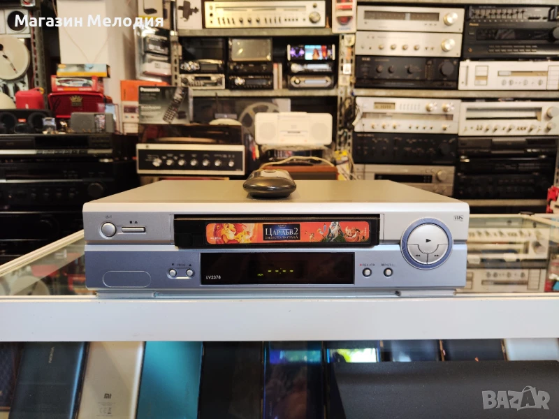 Видео LG LV2378 с дистанционно.  В отлично техническо и визуално състояние. Видеото е съвсем ново, п, снимка 1