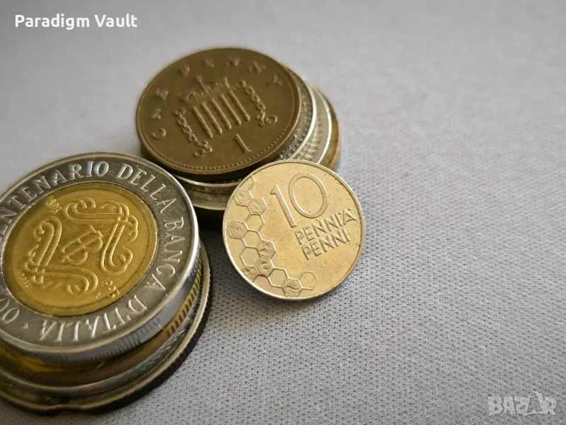 Монета - Финландия - 10 пения | 1993г., снимка 1