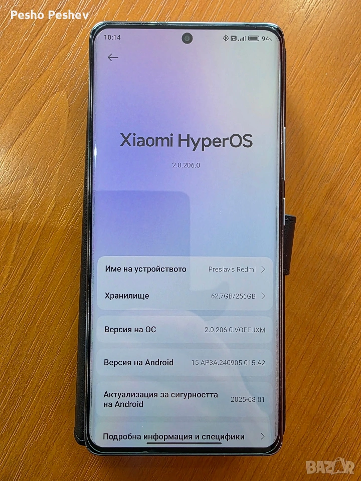 Xiaomi Redmi Note 14 Pro , снимка 1