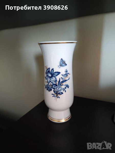 Майсен порцеланова ваза Meissen, височина ок. 17 см., снимка 1