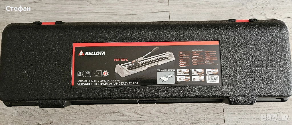 Машина за рязане на плочки Bellota POP 50-C, снимка 1