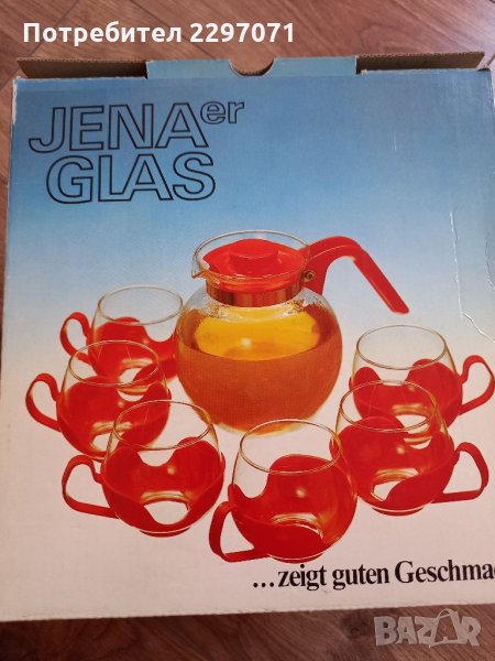  Сервиз за чай от йенско стъкло, снимка 1