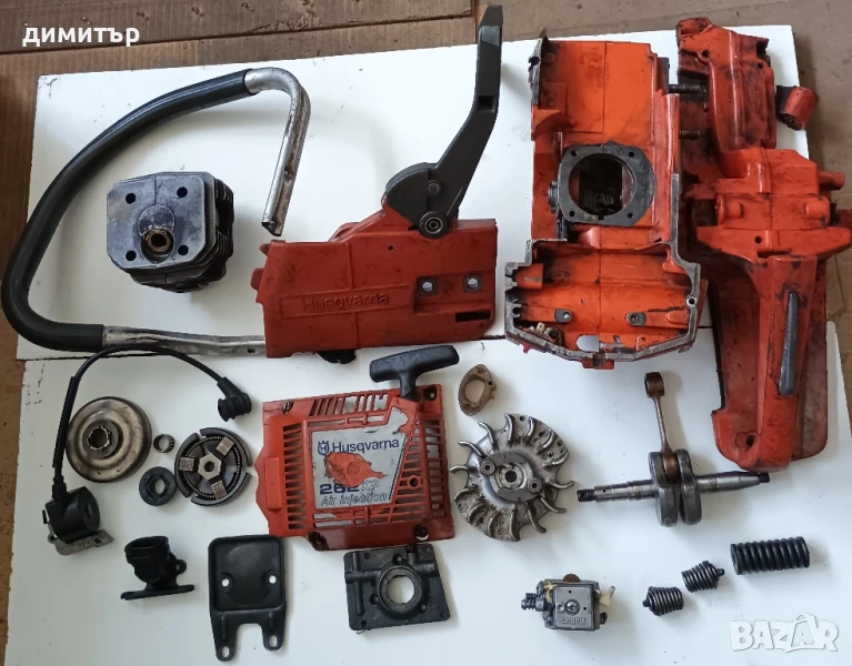 Хускварна,Husqvarna 262,257,254 на части!, снимка 1