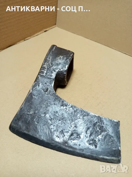 Соц Стара Ръчно Кована Брадва Номер 9. Тегло 1.600кг., снимка 1