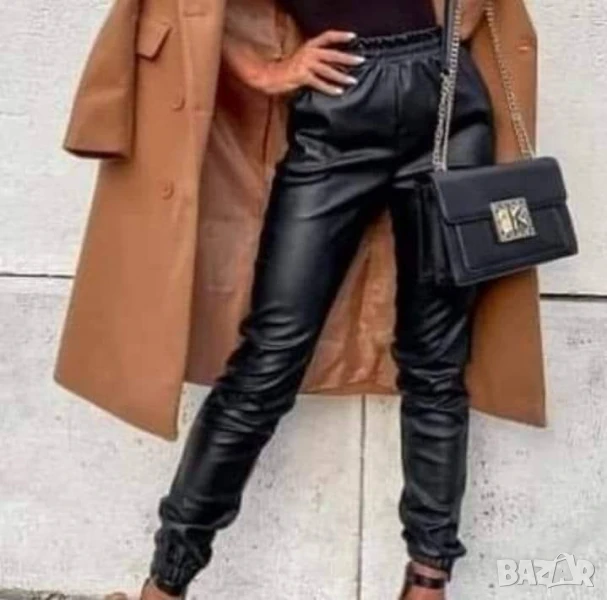 Дамски кожен панталон  , снимка 1