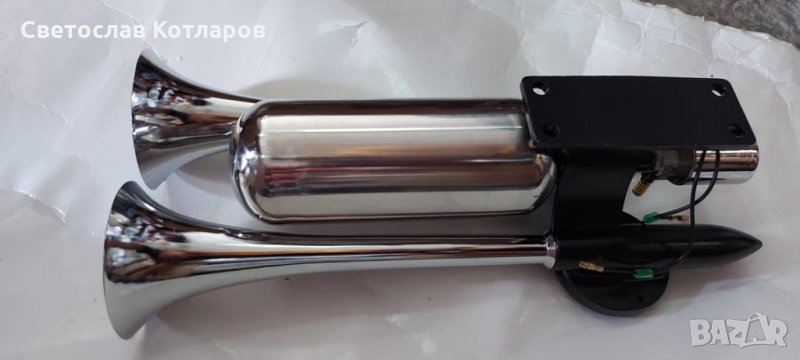 клаксон с усилвател 24 волта , снимка 1