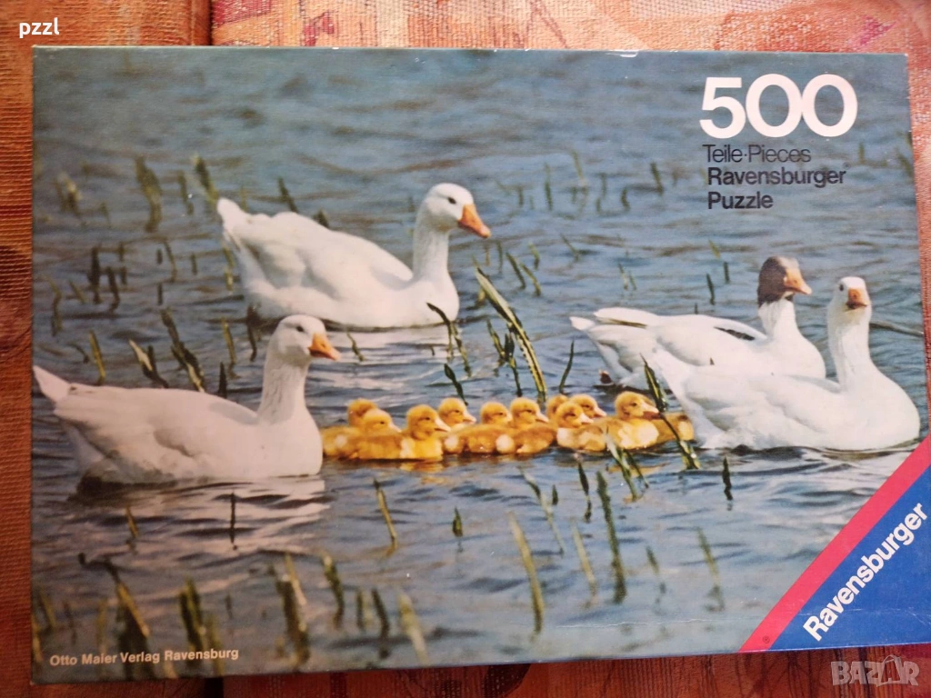 Пъзел "Семейна Разходка” Ravensburger 1979г. 500 части, снимка 1