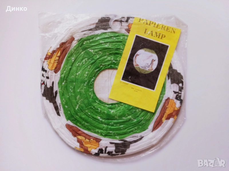 Ретро хартиен абажур Disney Pocahontas, снимка 1