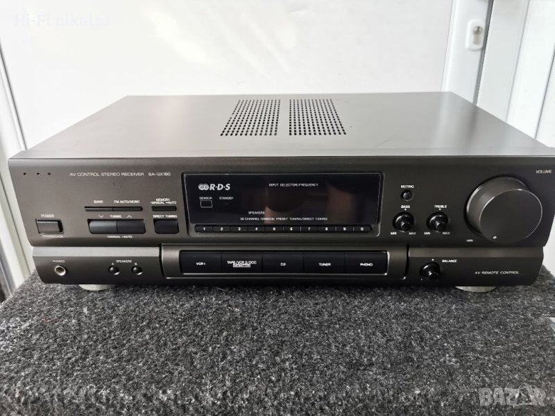 Усилвател Ресийвър TECHNICS SA-GX 180, снимка 1