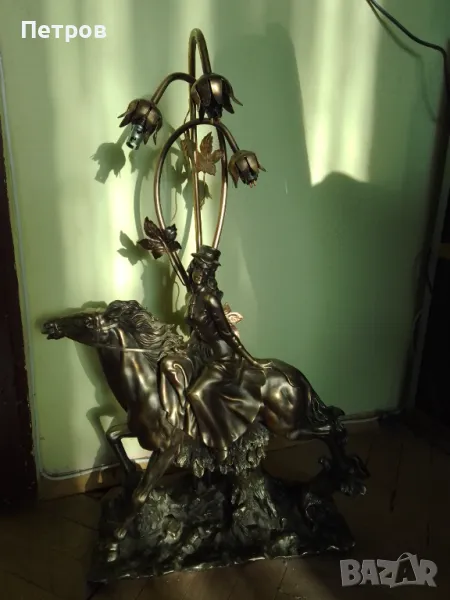 скулптура нощна лампа статуетка 72/48 см, снимка 1
