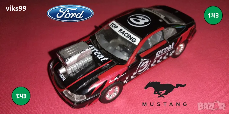 Ford Mustang - Realtoy - Мащаб 1:43, снимка 1