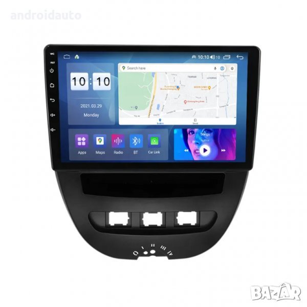 Toyota Aygo 2005 - 2014 Android Mултимедия/Навигация,1025, снимка 1