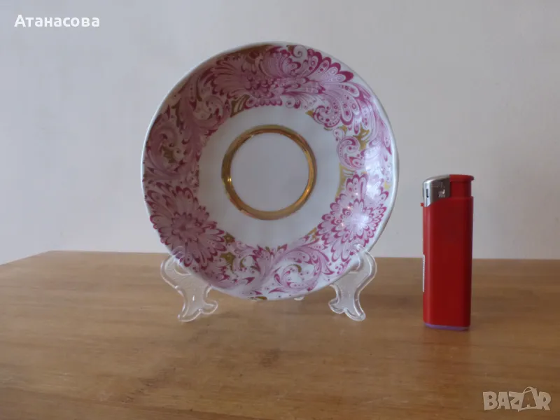 Порцеланова чинийка ЛФЗ СССР 1970 г чиния , снимка 1