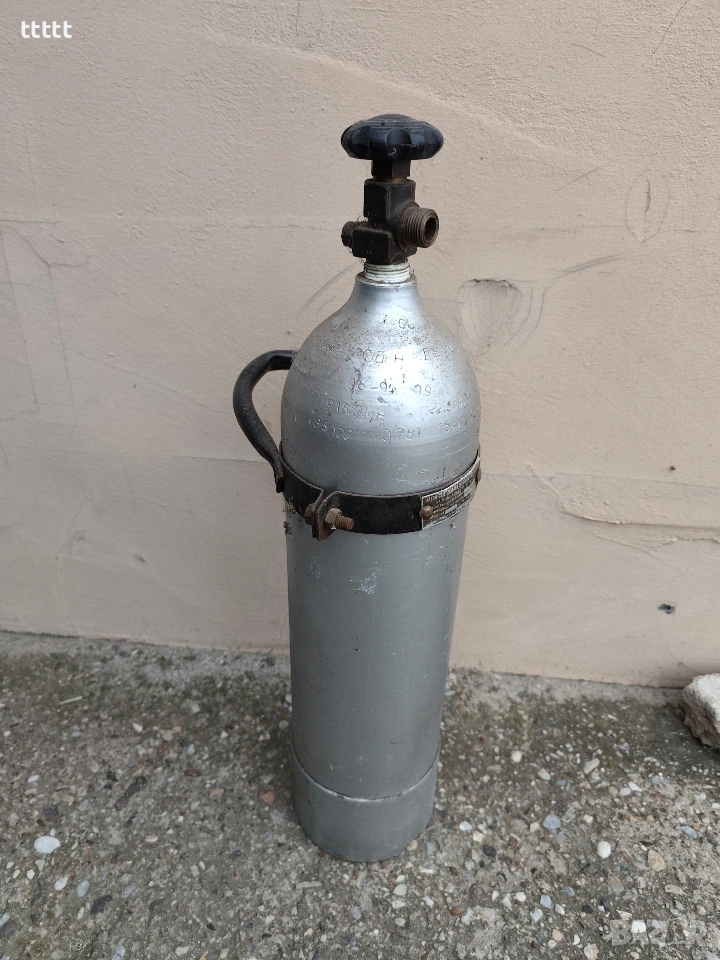 Бутилка за телоподаващ апарат Co2, снимка 1