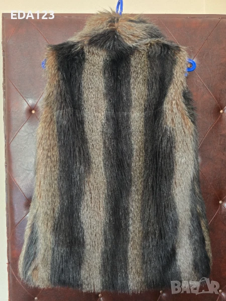 Дамски елек с косъм , снимка 1