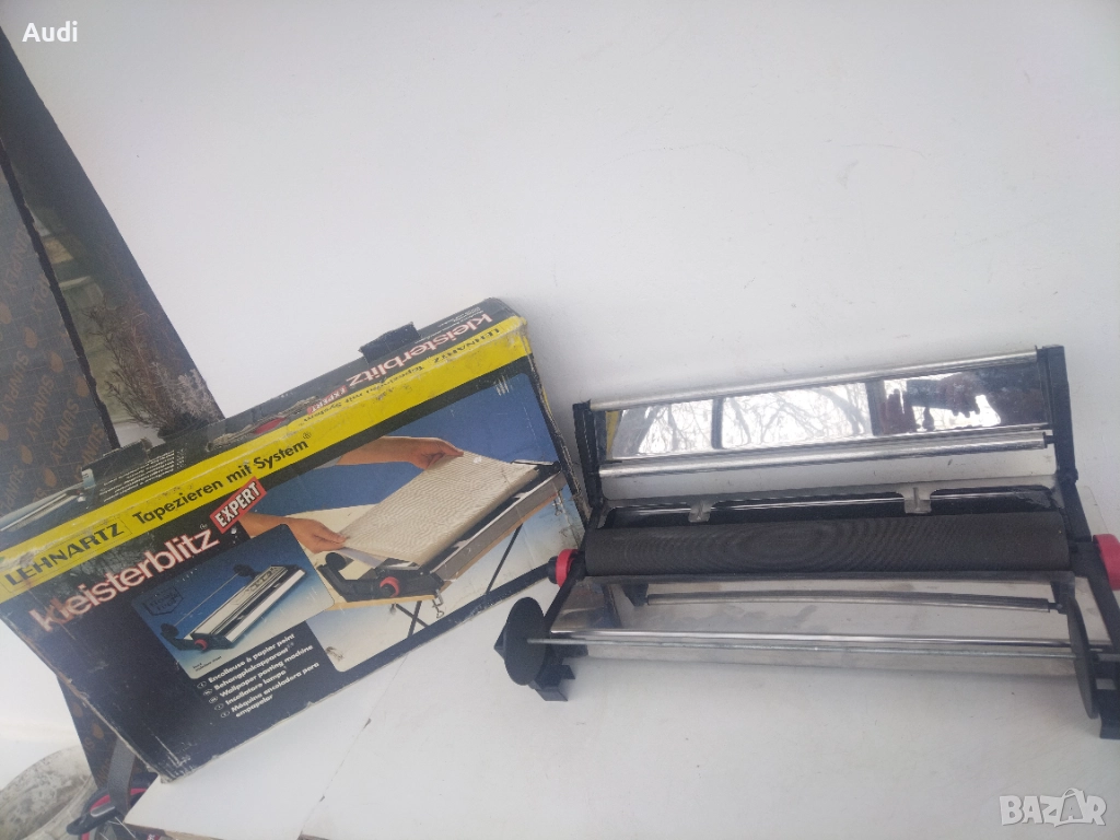 ръчна немска машина за лепене/залепяне/облепяне на тапети. Made in Germany, снимка 1