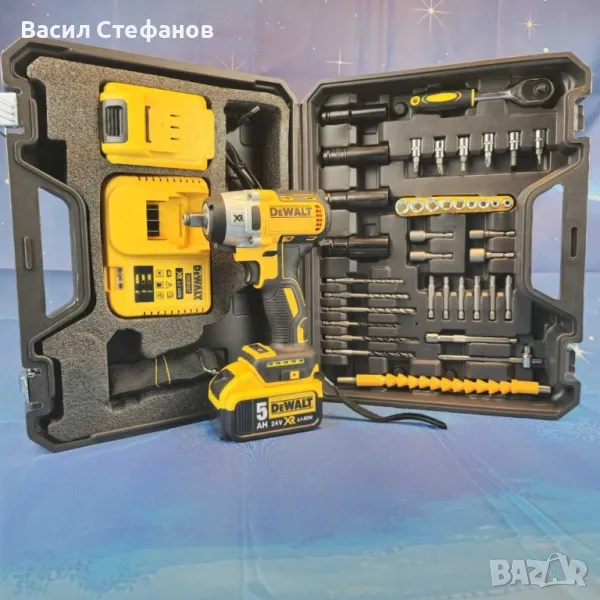 АКУМУЛАТОРЕН ГАЙКОВЕРТ ДЕВАЛТ

, снимка 1