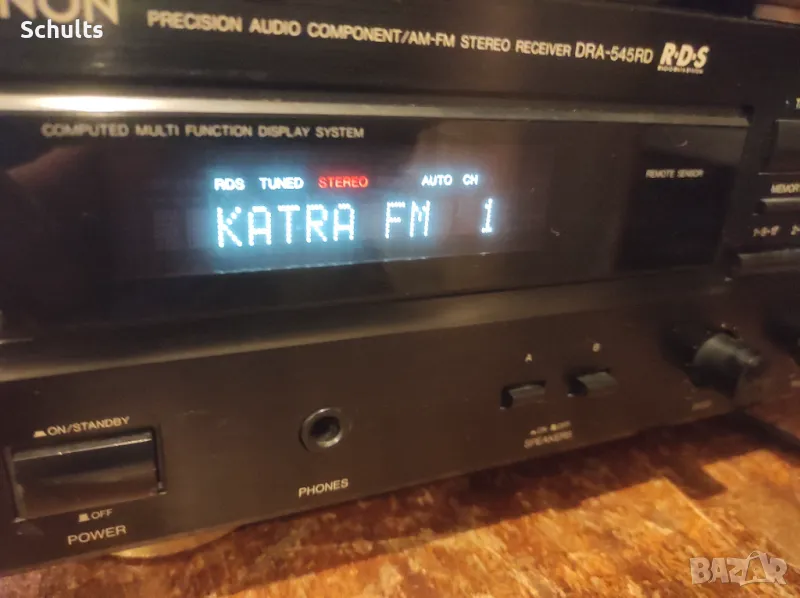 Denon dra 545 rd ресивър Made in Japan, снимка 1