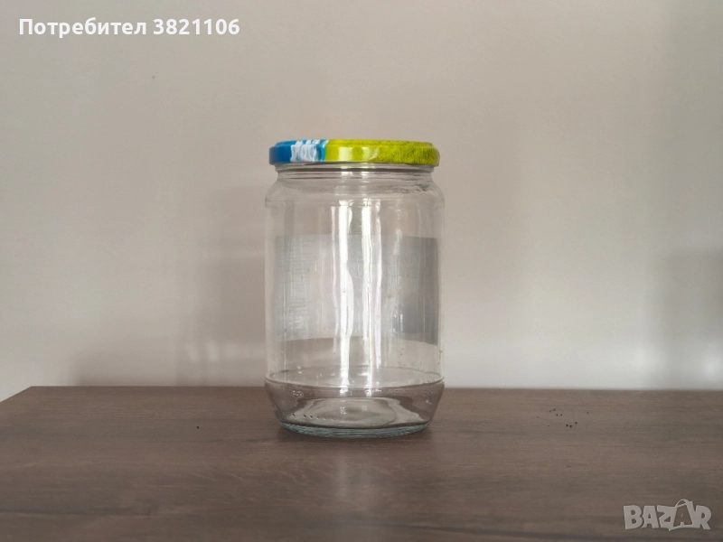 Продавам буркани с капачки на винт, снимка 1
