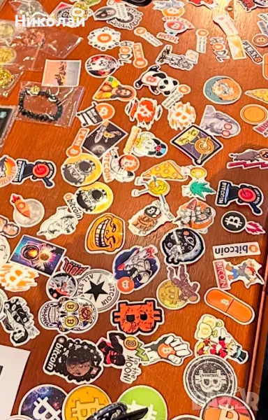 Биткойн Стикери, снимка 1