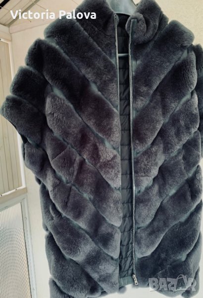 Луксозно палто-елек от чинчила, снимка 1
