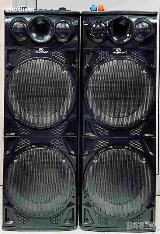 Bluetooth тонколони 2бр. ELEKOM EK-3636, снимка 1