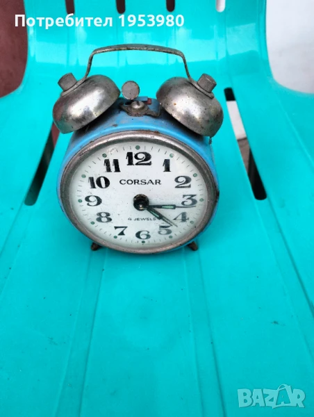 Стар будилник Corsar, снимка 1