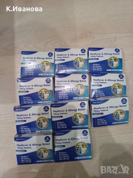 Противоалергични таблетки без рецепта, снимка 1
