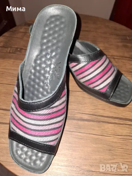 Дамски чехли естествена кожа, снимка 1