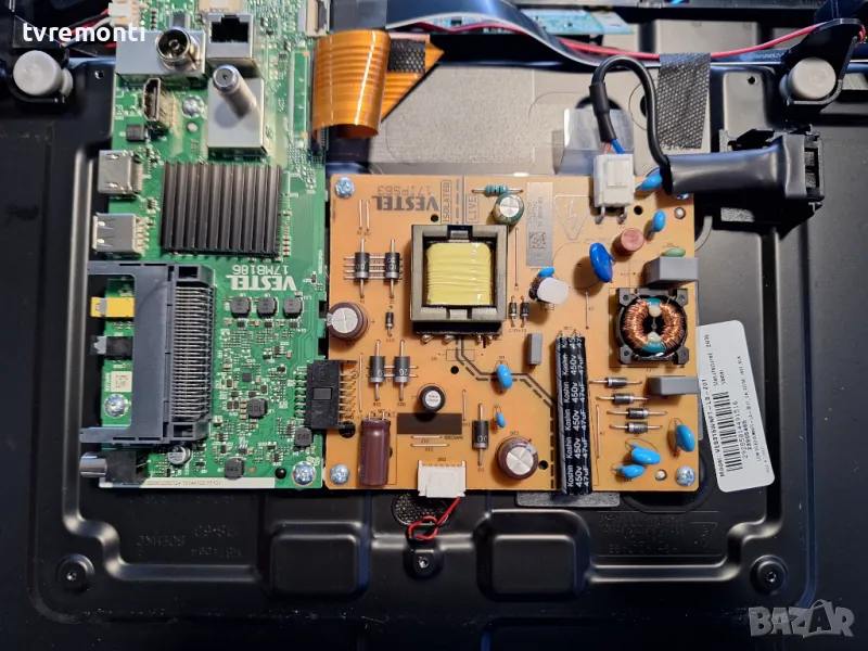 POWER BOARD 17IPS63 for Toshiba 32WA2363DG for 32 inc DISPLAY VES315WNFT-L3-Z01, снимка 1