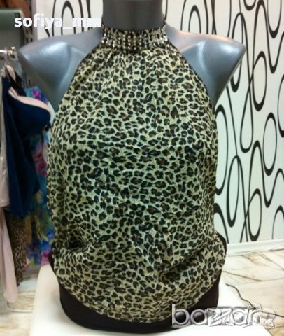 Дамски Леопардов топ , снимка 1