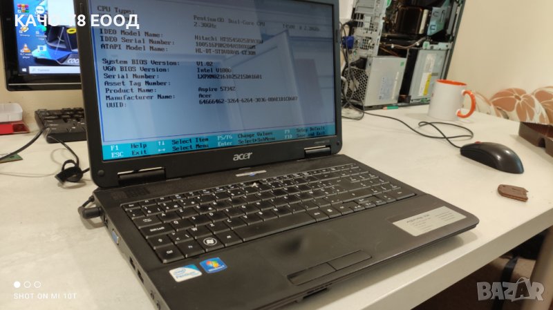 Лаптоп Acer Aspire 5734Z, снимка 1