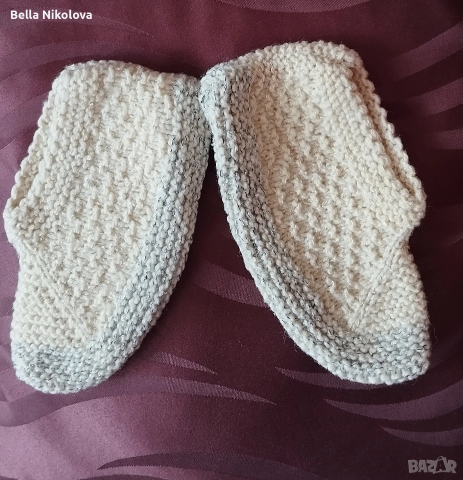 Дамски вълнени терлици, нови! , снимка 1