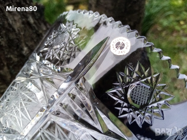 Българска кристална ваза - нова !, снимка 7 - Вази - 52654869