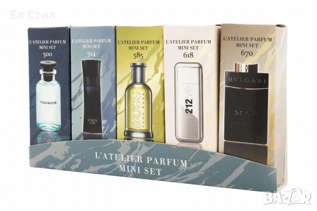 💯Комплекти за него и нея 5 броя по 20мл парфюми Цена : 30€, снимка 3 - Дамски парфюми - 53587035