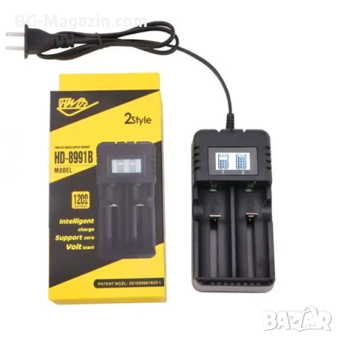 Универсално зарядно устройство за литиеви батерии 18650 16340 14500 26650 3.7V бързо зареждане, снимка 4 - Друга електроника - 51041436