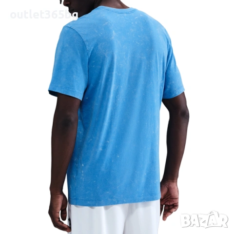 Nike - Sportswear T-Shirt - Blue - Cotton Оригинал Код 251, снимка 2 - Тениски - 53627374