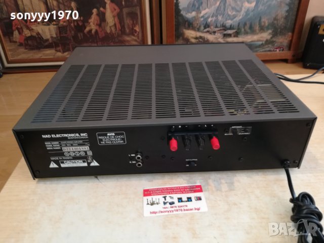 NAD 2240PE POWER AMPLIFIER-ВНОС SWISS 0302221939, снимка 14 - Ресийвъри, усилватели, смесителни пултове - 35663719