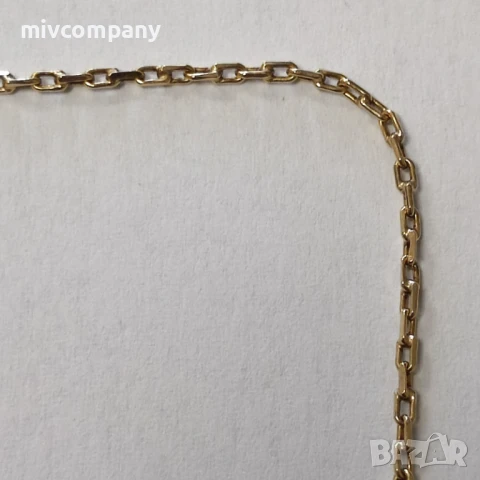 Златен Синджир 4.18гр 60см., снимка 2 - Колиета, медальони, синджири - 50841617