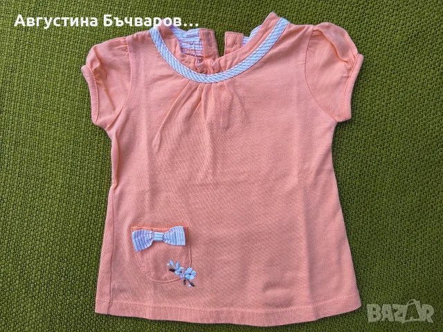 Комплект от блузка и пола, размер 9-12 м., снимка 9 - Комплекти за бебе - 55754982