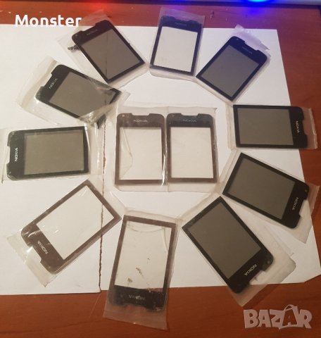 стъкла за Nokia 8800 arte кафяво и черно, снимка 1