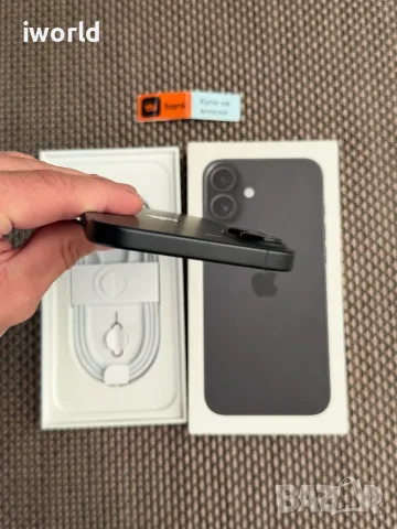 ❗️КАТО НОВ❗️iPhone 16 Plus ❗️ Лизинг от 21€/мес ❗️ BLACK / 128GB❗️Гаранция! черен , снимка 8 - Apple iPhone - 55952876