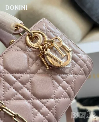 Christian Dior Дамска чанта, кожа, снимка 5 - Чанти - 56323538