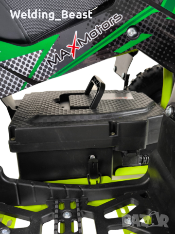Max Motors ATV Детско електрическо SPORT АТВ 1200W Green, снимка 4 - Мотоциклети и мототехника - 44659863