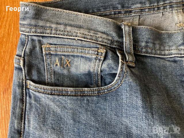 Оригинални мъжки дънки Armani, снимка 3 - Дънки - 53381142
