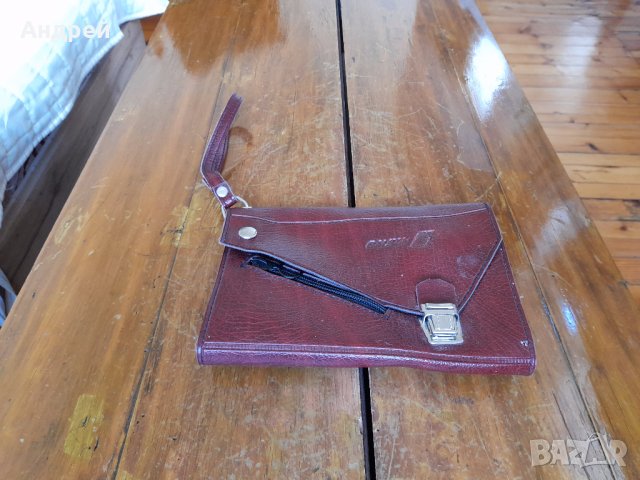 Стара чантичка за документи БГА Балкан,Balkan, снимка 1 - Други ценни предмети - 41817545