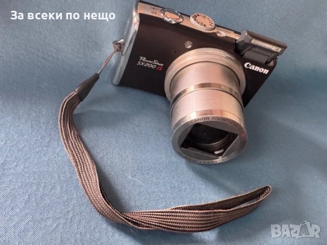 Цифров фотоапарат Canon PowerShot SX200 is , 12.1MP , 12X ZOOM, снимка 13 - Фотоапарати - 50994540