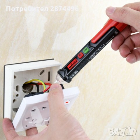 HT100E Тестер на напрежение - безконтактен, снимка 2 - Други инструменти - 35833032