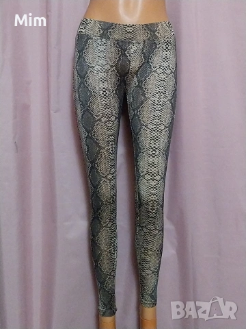 S Дамски клин змийски принт, снимка 4 - Клинове - 53662354