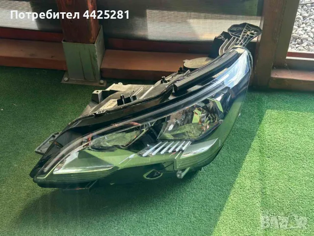 фар ляв Peugeot 3008, 5008 LED дневни с модул 2016-2021г. #662SA